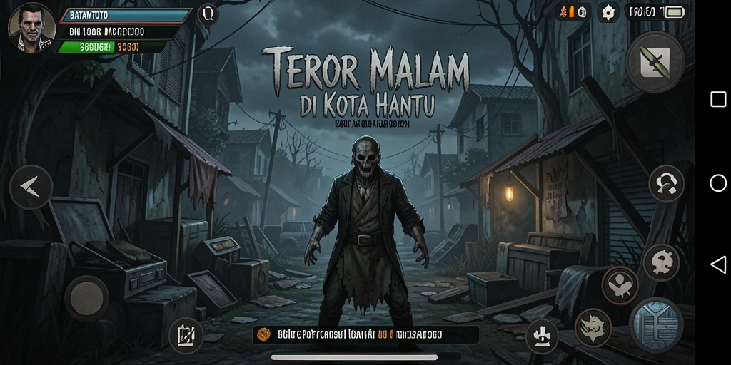 Tampilan gameplay mencekam di BATAMTOTO.