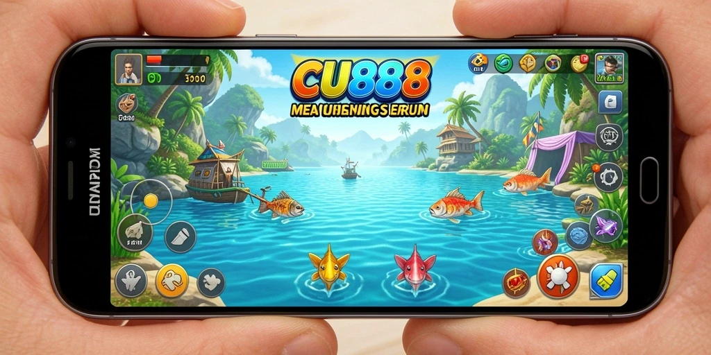 Tangkapan ikan yang luar biasa di gameplay CU888.