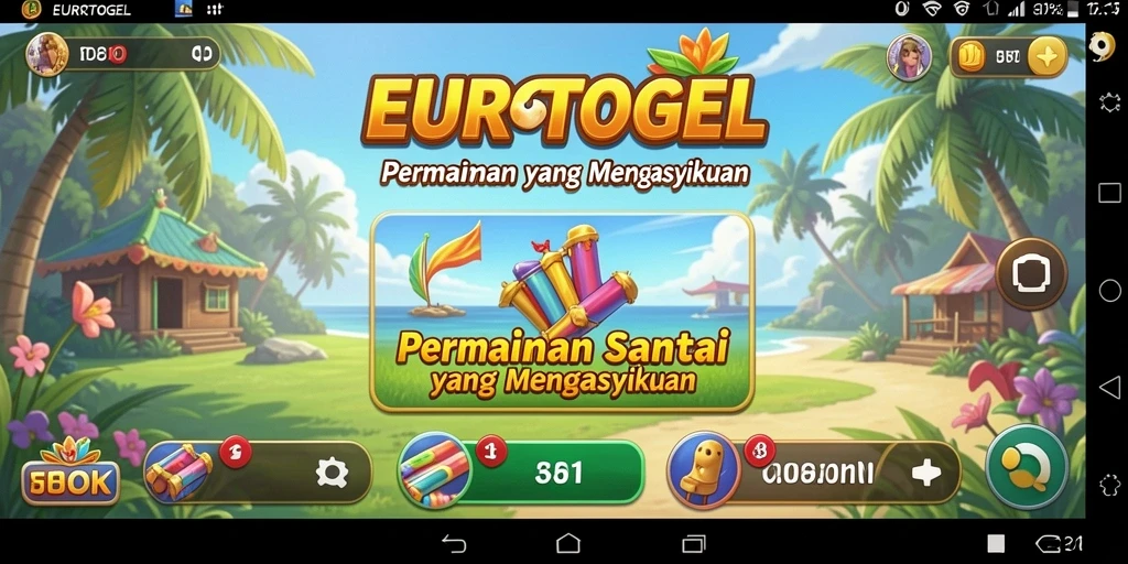 Gameplay seru di EUROTOGEL dengan grafik menarik.