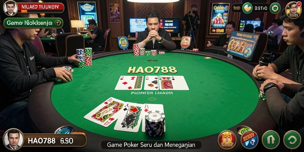 Tampilan gameplay HAO788 yang seru dan menegangkan.