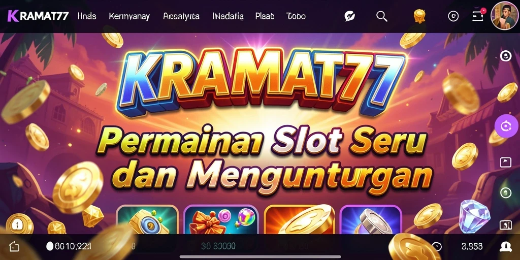 Tangkapan layar gameplay KRAMAT77 yang mendebarkan dan penuh warna.