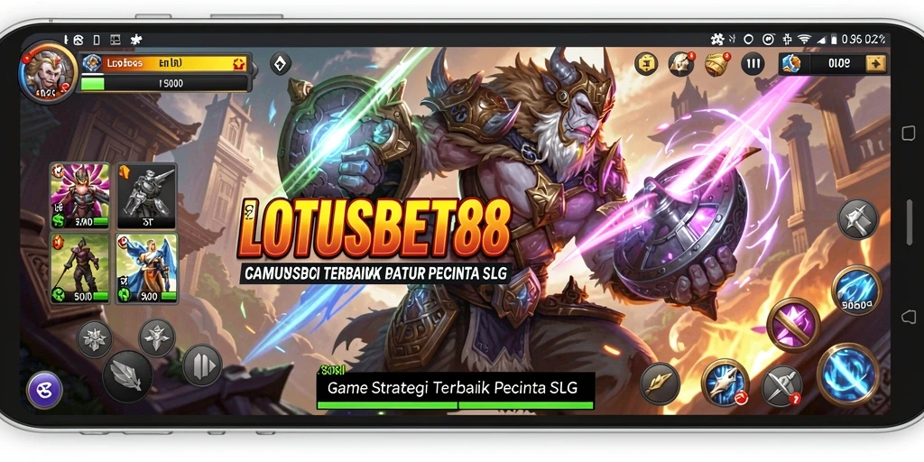 Tampilan gameplay LOTUSBET88 yang menarik dan strategis.