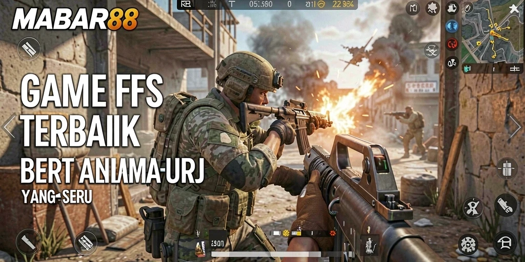 Gameplay MABAR88 dengan grafik yang mengesankan dan aksi menembak seru.
