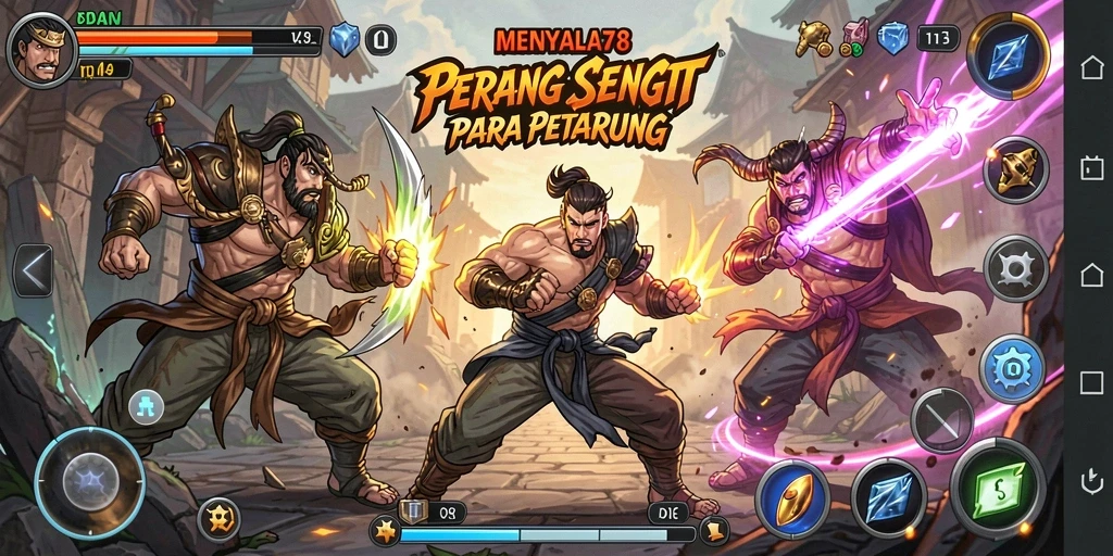 Gameplay seru dan mendebarkan di MENYALA78.