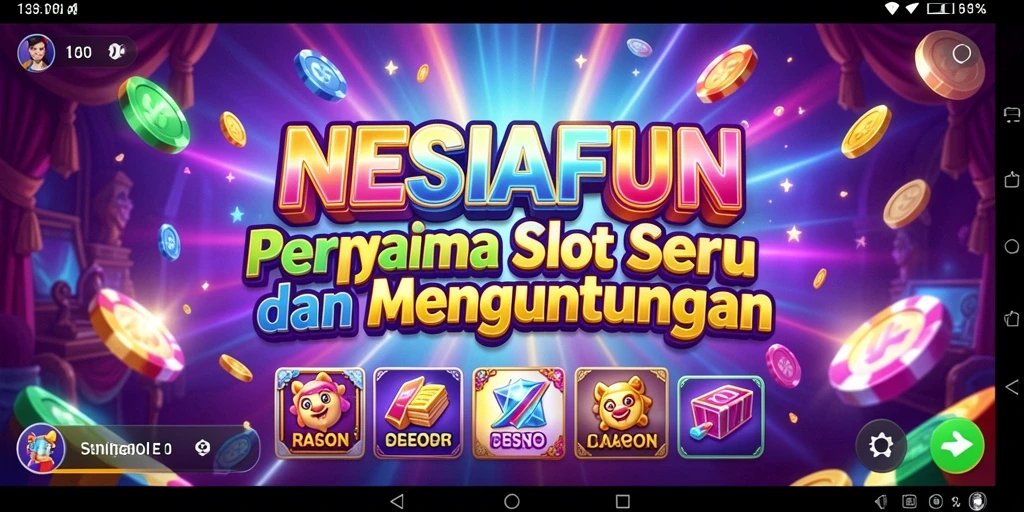 Screenshot menunjukkan gameplay slot yang seru dan menegangkan.