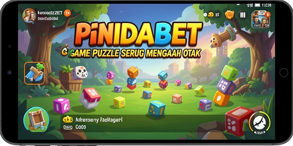Screenshot gameplay PENIDABET, menampilkan tantangan puzzle yang menarik.