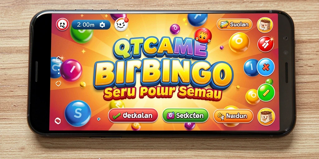 Tampilan gameplay Bingo yang menarik dan interaktif.