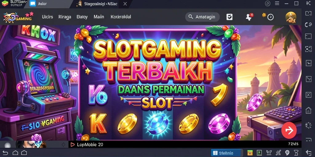 Screenshot menampilkan pemain merencanakan strategi dalam SLOTGAMING.