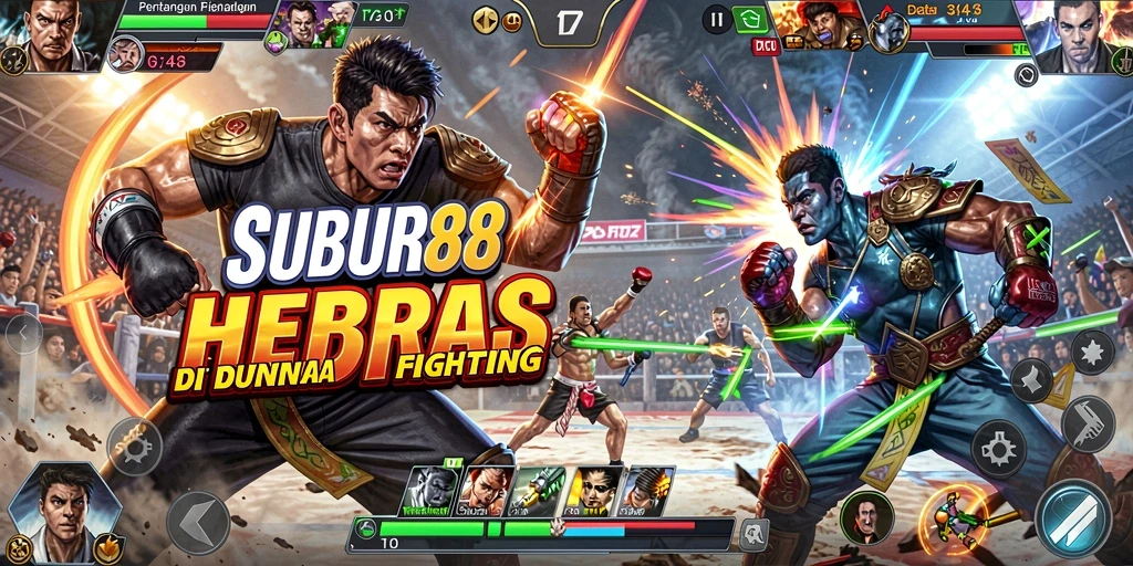 Tampilan menarik dari gameplay SUBUR88 dengan pertarungan yang intens.