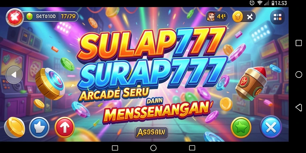 Tampilan screenshot SULAP777 memperlihatkan gameplay arcade yang seru dan dinamis.